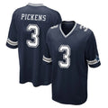 tocy D.Cowboys #3 George Pickens Player Navy Home Game Stitched Jerseys
