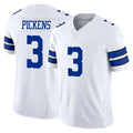 tocy D.Cowboys #3 George Pickens Player White Limited Vapor F.U.S.E. Home Game Stitched Jerseys