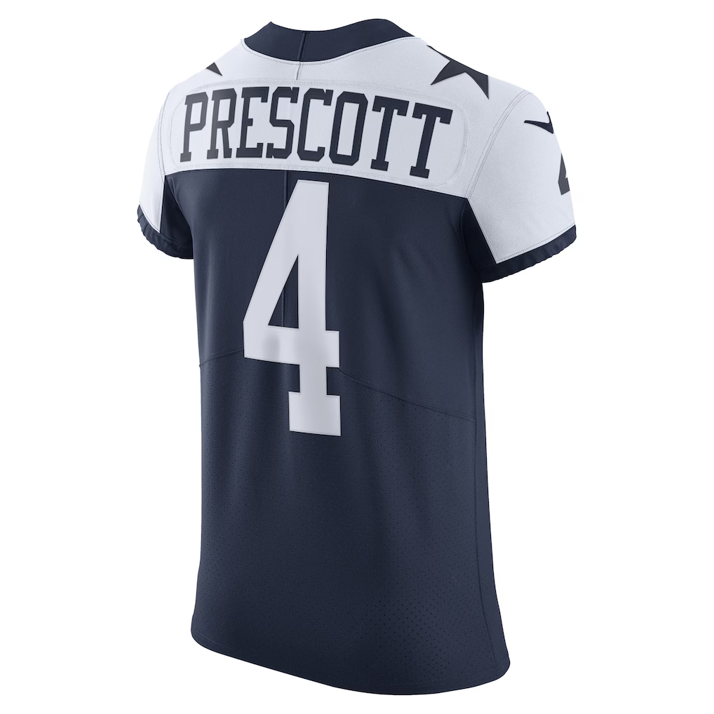 tocy D.Cowboys #4 Dak Prescott Navy Alternate Vapor Elite Player Stitched Jersey