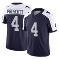 tocy D.Cowboys #4 Dak Prescott Player Navy-White Limited Alternate Vapor F.U.S.E. Home Game Stitched Jerseys