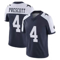 tocy D.Cowboys #4 Dak Prescott Player Navy-White Limited Alternate Vapor Untouchable Home Game Stitched Jerseys
