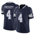 tocy D.Cowboys #4 Dak Prescott Player Navy Limited Vapor F.U.S.E. Home Game Stitched Jerseys