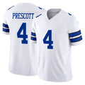 tocy D.Cowboys #4 Dak Prescott Player White Limited Vapor F.U.S.E. Home Game Stitched Jerseys