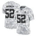 tocy D.Cowboys #52 Tyler Booker Player Arctic Camo Salute to Service Limited Home Game Stitched Jerseys