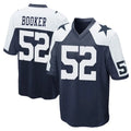 tocy D.Cowboys #52 Tyler Booker Player Navy-White Alternate Home Game Stitched Jerseys