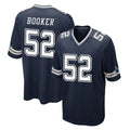 tocy D.Cowboys #52 Tyler Booker Player Navy Home Game Stitched Jerseys