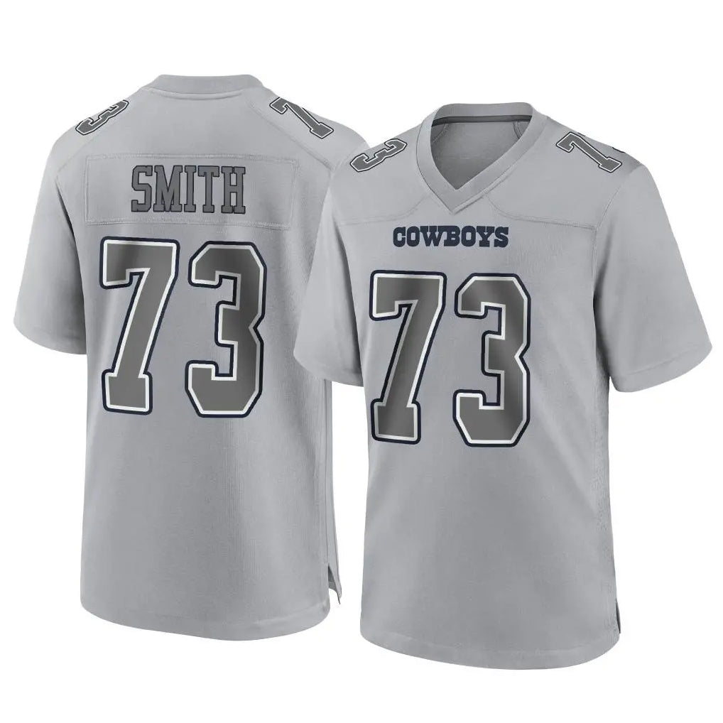tocy D.Cowboys #73 Tyler Smith Player Gray Atmosphere Fashion Home Game Stitched Jerseys