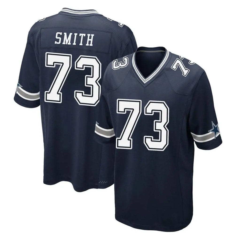 tocy D.Cowboys #73 Tyler Smith Player Navy Home Game Stitched Jerseys