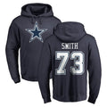 tocy D.Cowboys #73 Tyler Smith Player Navy Pullover Hoodies Limited Stitched Jerseys
