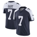 tocy D.Cowboys #7 Rashan Gary Player Navy-White Limited Alternate Vapor Untouchable Home Game Stitched Jerseys