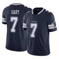 tocy D.Cowboys #7 Rashan Gary Player Navy Limited Vapor F.U.S.E. Home Game Stitched Jerseys