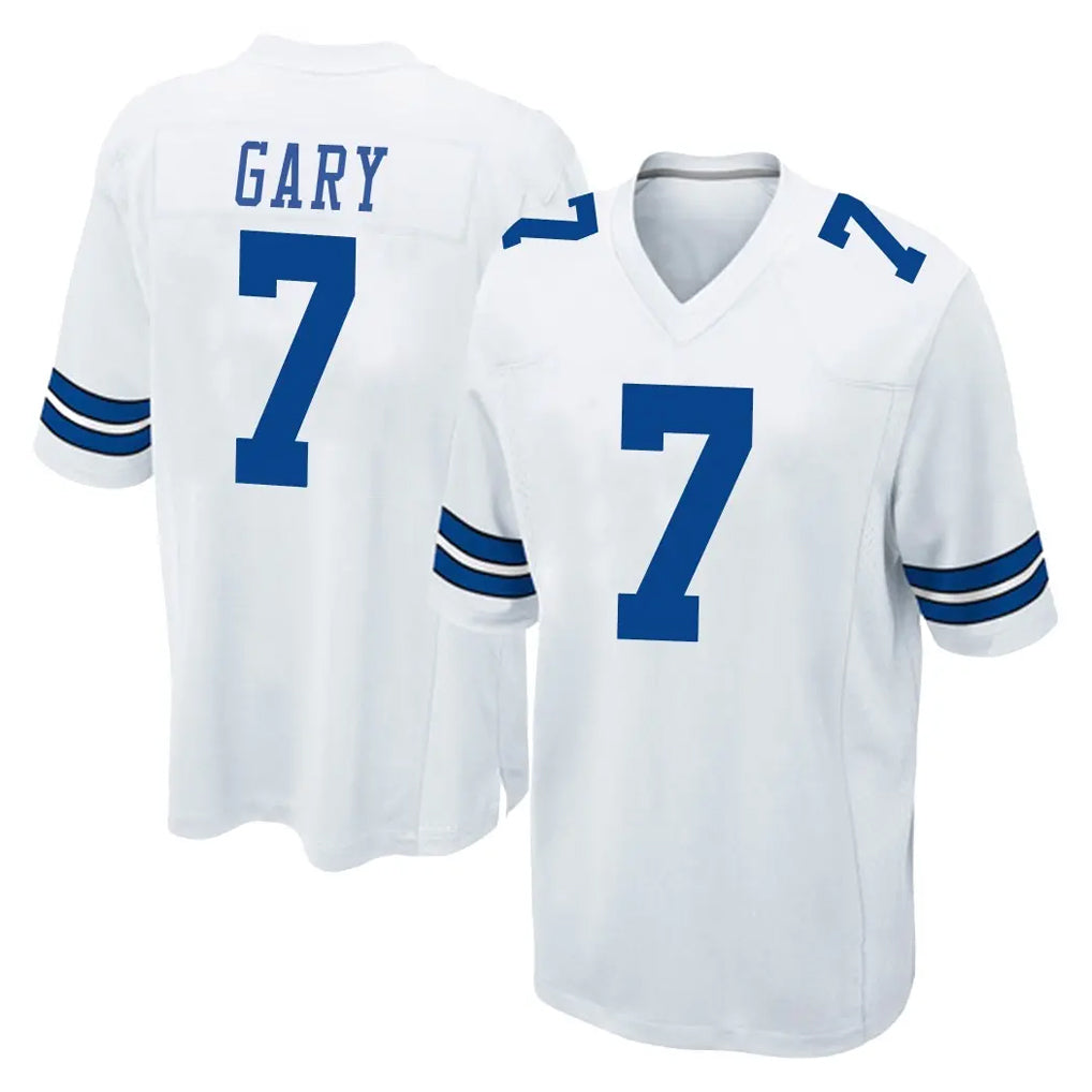 tocy D.Cowboys #7 Rashan Gary Player White Home Game Stitched Jerseys