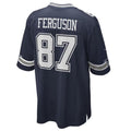 tocy D.Cowboys #87 Jake Ferguson Navy Game Jersey American Stitched Jersey