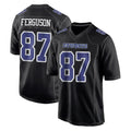 tocy D.Cowboys #87 Jake Ferguson Player Carbon Black Fashion Home Game Stitched Jerseys