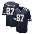 tocy D.Cowboys #87 Jake Ferguson Player Navy Home Game Stitched Jerseys