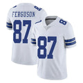 tocy D.Cowboys #87 Jake Ferguson Player White Vapor Untouchable Limited Home Game Stitched Jerseys
