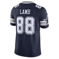 tocy D.Cowboys #88 CeeDee Lamb Navy Vapor F.U.S.E. Limited Stitched Jersey