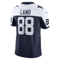 tocy D.Cowboys #88 CeeDee Lamb Navy Vapor F.U.S.E. Limited Stitched Jerseys