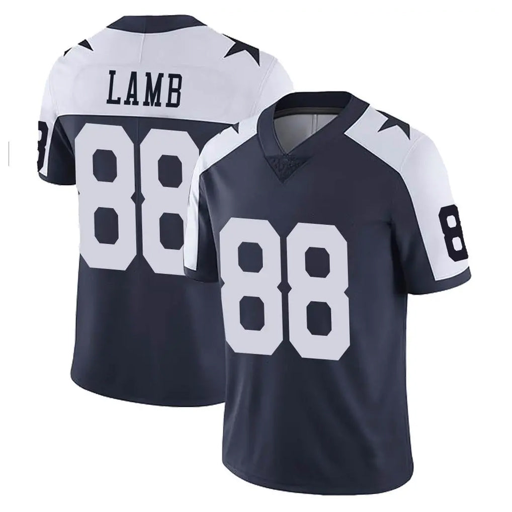 tocy D.Cowboys #88 CeeDee Lamb Player Navy-White Limited Alternate Vapor Untouchable Home Game Stitched Jerseys