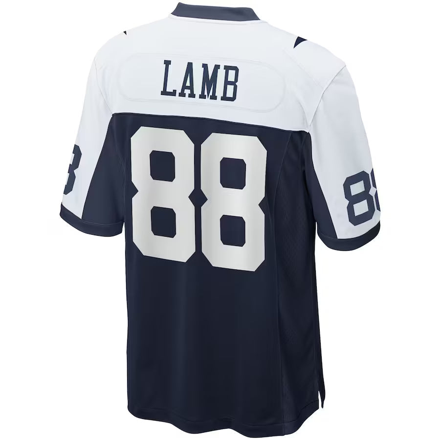 tocy D.Cowboys #88 CeeDee Lamb Player Navy Alternate Home Game Stitched Jerseys