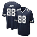 tocy D.Cowboys #88 CeeDee Lamb Player Navy Home Game Stitched Jerseys