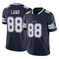 tocy D.Cowboys #88 CeeDee Lamb Player Navy Limited Vapor F.U.S.E. Home Game Stitched Jerseys
