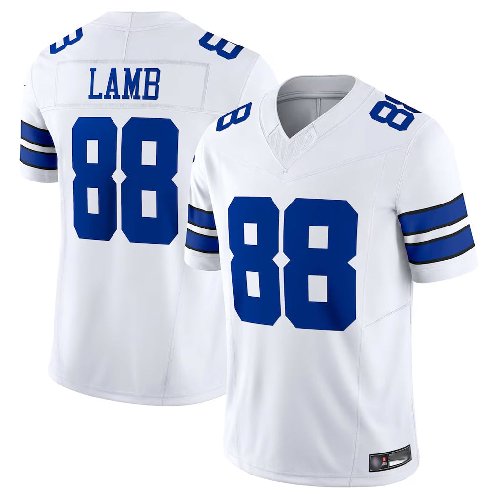 tocy D.Cowboys #88 CeeDee Lamb Player White Limited Vapor F.U.S.E. Home Game Stitched Jerseys