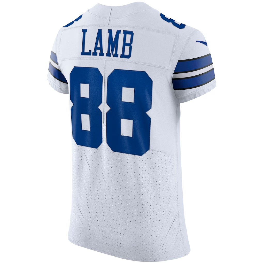 tocy D.Cowboys #88 CeeDee Lamb White Vapor Elite Jersey Stitched Jerseys