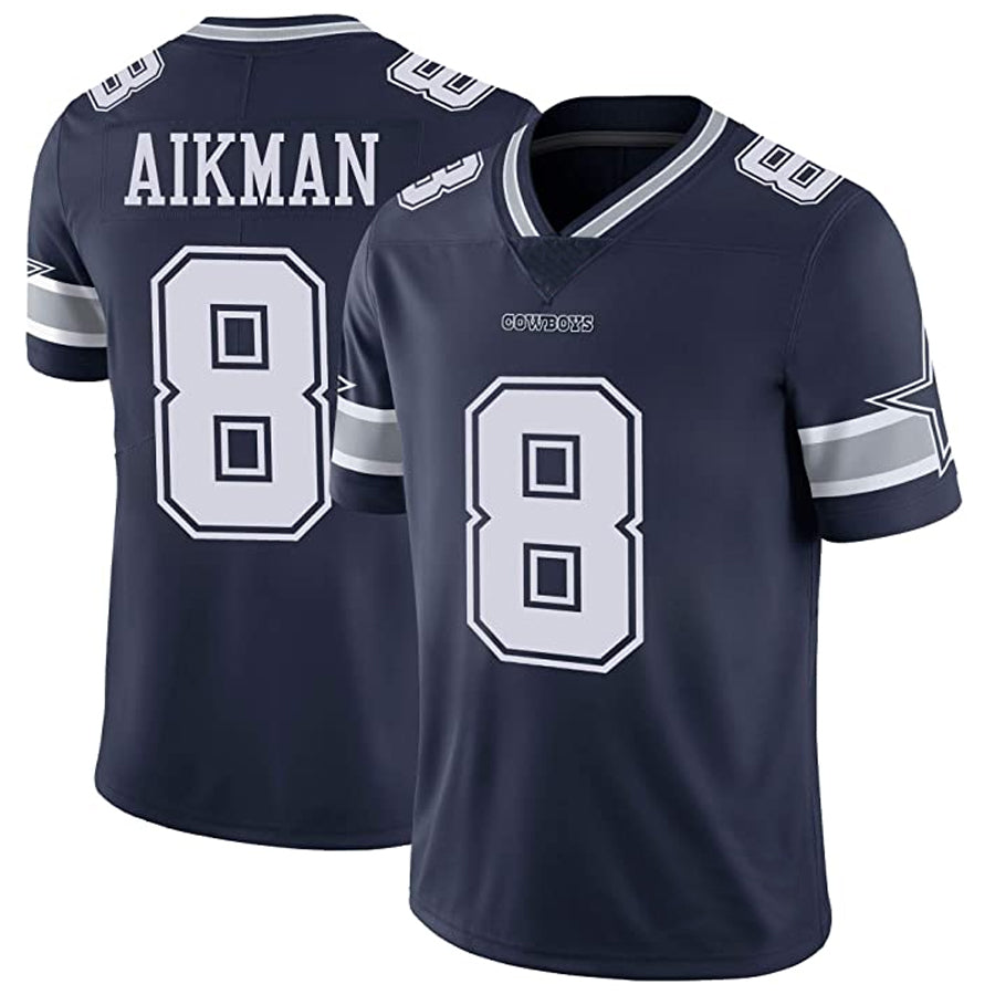 tocy D.Cowboys #8 Troy Aikman Player Navy Vapor Untouchable Limited Stitched Jerseys