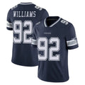 tocy D.Cowboys #92 Quinnen Williams Player Navy Vapor Untouchable Limited Home Game Stitched Jerseys