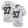 tocy D.Cowboys #97 Kenny Clark Player Arctic Camo Salute to Service Limited Home Game Stitched Jerseys