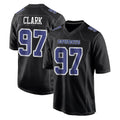 tocy D.Cowboys #97 Kenny Clark Player Carbon Black Fashion Home Game Stitched Jerseys