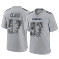 tocy D.Cowboys #97 Kenny Clark Player Gray Atmosphere Fashion Home Game Stitched Jerseys