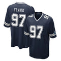 tocy D.Cowboys #97 Kenny Clark Player Navy Home Game Stitched Jerseys