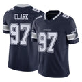 tocy D.Cowboys #97 Kenny Clark Player Navy Limited Vapor F.U.S.E. Home Game Stitched Jerseys