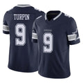 tocy D.Cowboys #9 KaVontae Turpin Player Navy Limited Vapor F.U.S.E. Home Game Stitched Jerseys