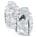 tocy D.Lions Arctic Camo Salute to Service Hoodies Limited Game Blank Player Stitched Jerseys