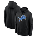 tocy D.Lions Black Salute to Service Pullover Hoodies Limited Blank Player Stitched Jerseys