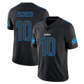 tocy D.Lions #10 Isiah Pacheco Player Black Impact Limited Home Game Stitched Jerseys