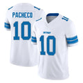 tocy D.Lions #10 Isiah Pacheco Player White Limited Vapor F.U.S.E. Alternate Home Game Stitched Jerseys
