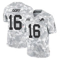 tocy D.Lions #16 Jared Goff Player Arctic Camo Salute To Service Limited Stitched Jerseys