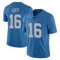 tocy D.Lions #16 Jared Goff Player Blue Limited Throwback Vapor Untouchable Stitched Jerseys