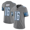 tocy D.Lions #16 Jared Goff Player Gray Vapor Untouchable Limited Home Game Stitched Jerseys