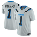Tocy D.Lions #1 Jameson Williams Silver 2026 Rivalries Collection Limited Stitched Jerseys