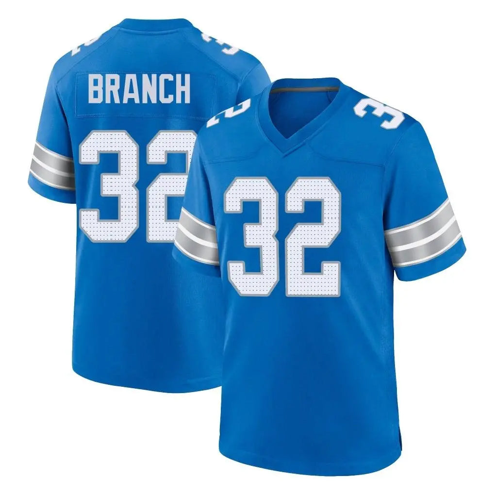 tocy D.Lions #32 Brian Branch Player Blue Alternate Home Game Stitched Jerseys