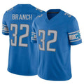 tocy D.Lions #32 Brian Branch Player Blue Vapor F.U.S.E. Limited Home Game Stitched Jerseys
