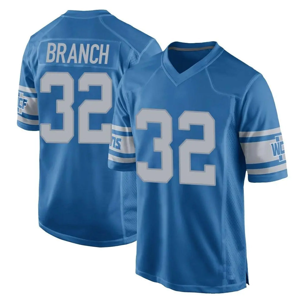 tocy D.Lions #32 Brian Branch Player Blue Vapor Untouchable Throwback Game Stitched Jerseys