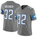 tocy D.Lions #32 Brian Branch Player Gray Vapor F.U.S.E. Limited Stitched Jerseys