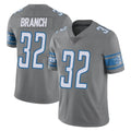 tocy D.Lions #32 Brian Branch Player Gray Vapor Untouchable Limited Home Game Stitched Jerseys