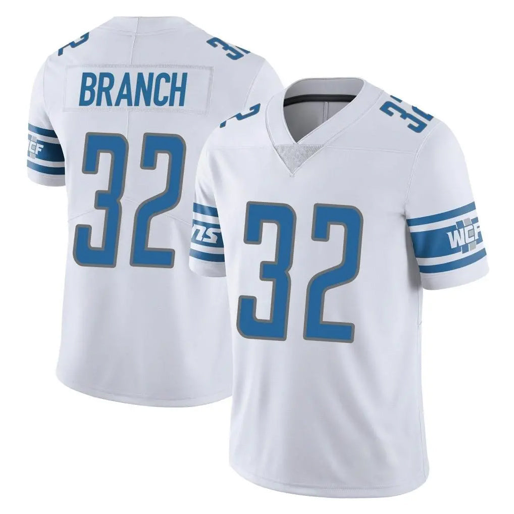 tocy D.Lions #32 Brian Branch Player White Limited Vapor Untouchable Home Game Stitched Jerseys